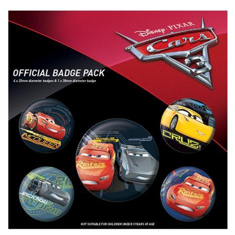 Disney Cars 3 Official Badge Pack £2.99